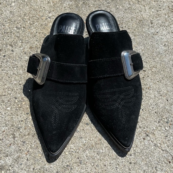 Paige Kensington  Buckle Mule size 6 - Picture 1 of 5
